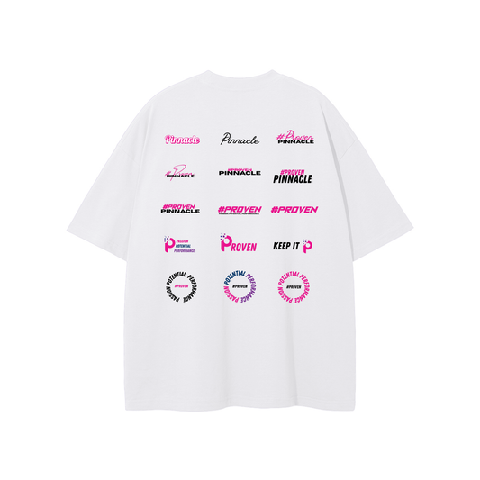 Oversized Unisex Pinnacle Logo Tee